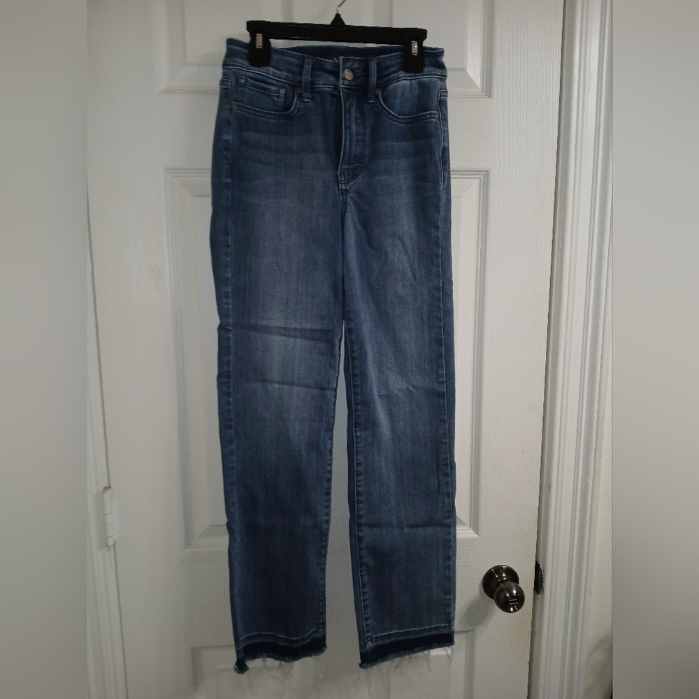 NYDJ Ladies stretchy boyfriend cut jeans size 0